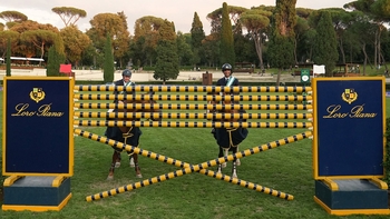 British legend John Whitaker shines in Rome with victory in the Loro Piana Six Bar